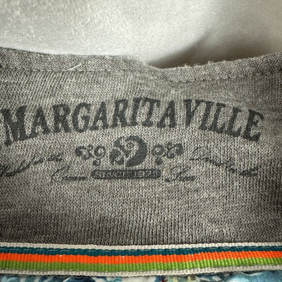 Margaritaville Mens Pullover Gray Sweatshirt XXL Polyester & Cotton - Picture 3 of 7